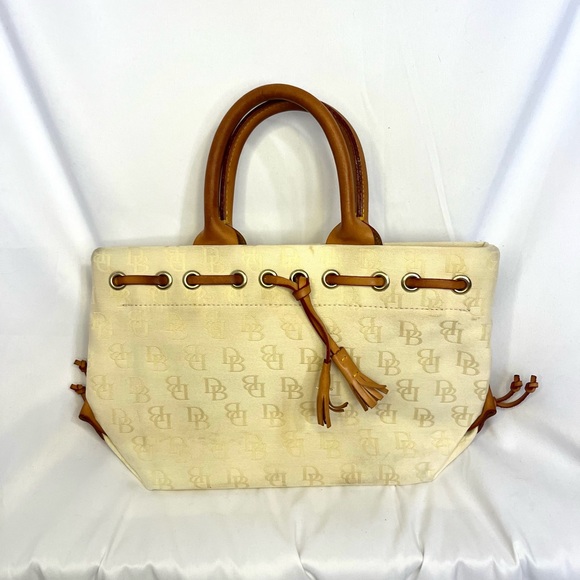 Dooney & Bourke Bags Vintage Dooney Bourke Monogram Canvas Light